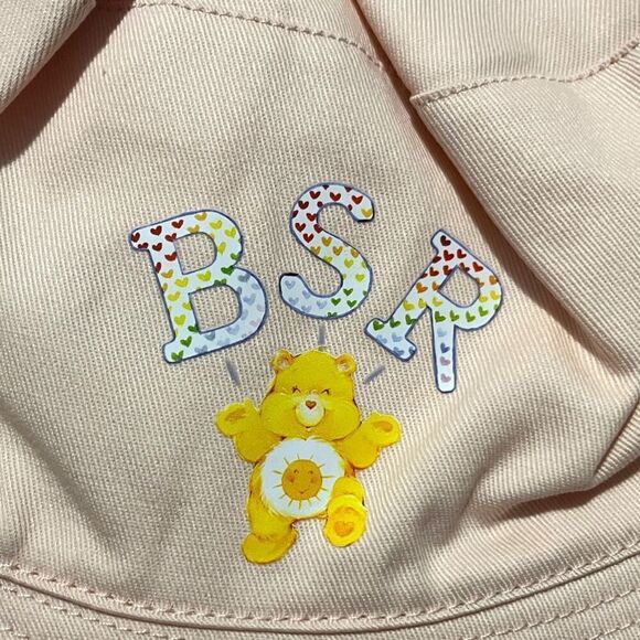 NWT By Samii Ryan BSR Care Bears Funshine Bucket Hat Light Pink OS - Picture 3 of 6